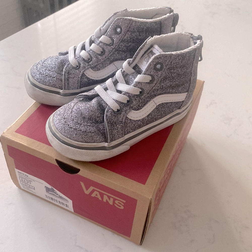 Glitter hightop Vans